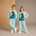 Ensemble de Nuit Premium Bleu Hiver Joyeux