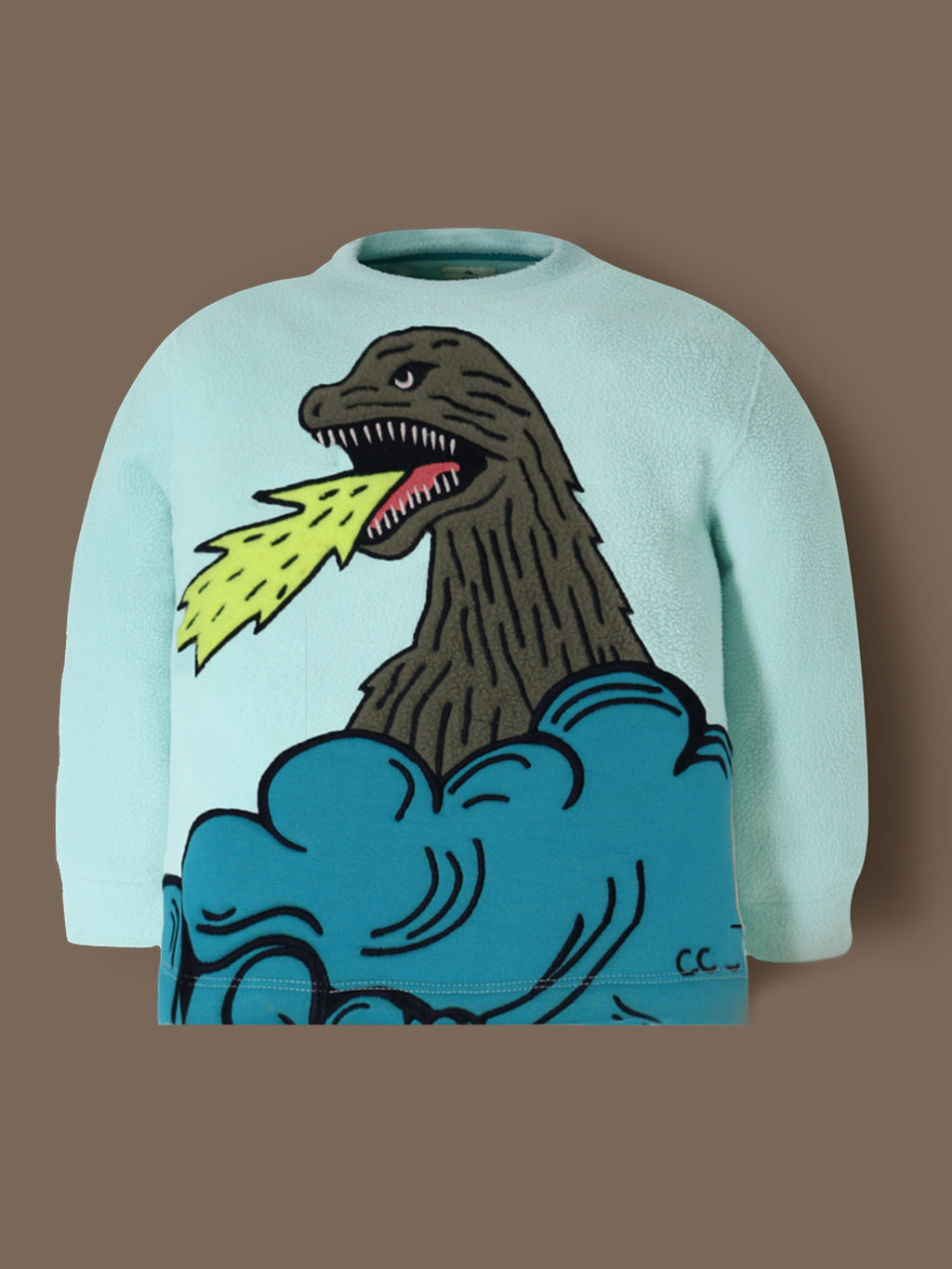 Cherry Crumble Winter Joyful Blue Premium Nightsuit