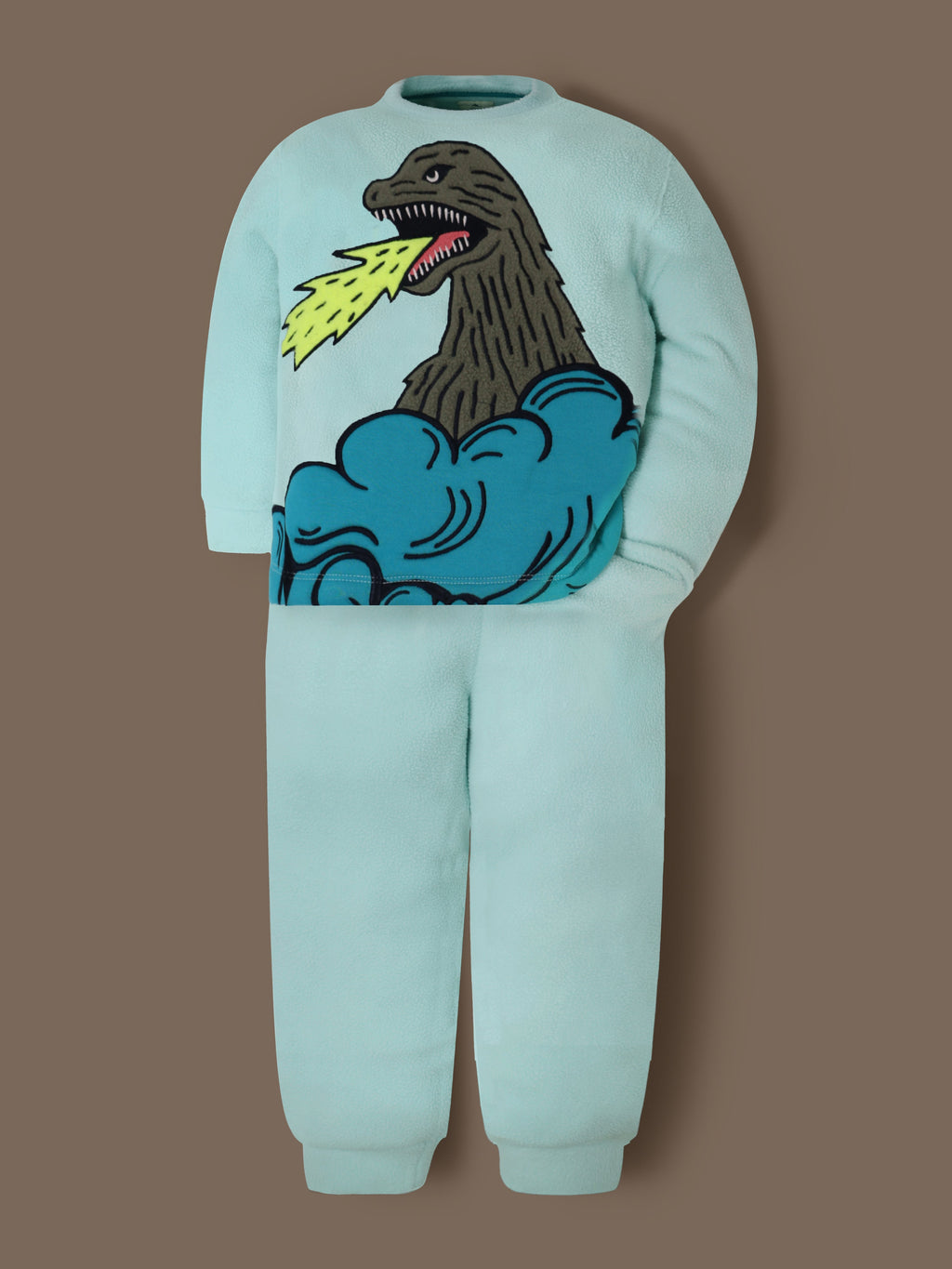 Cherry Crumble Winter Joyful Blue Premium Nightsuit