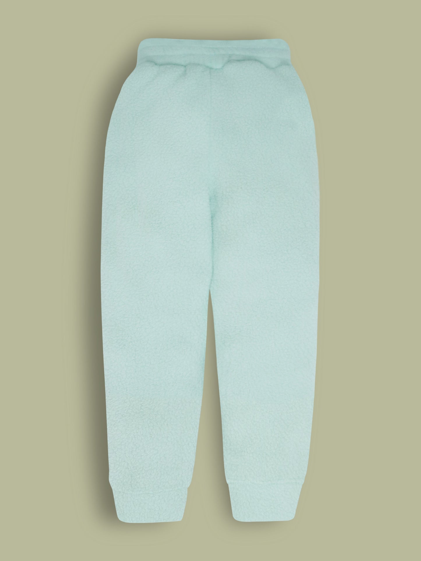 Cherry Crumble Mint Solid Applique Sweet Stylish Nightsuit