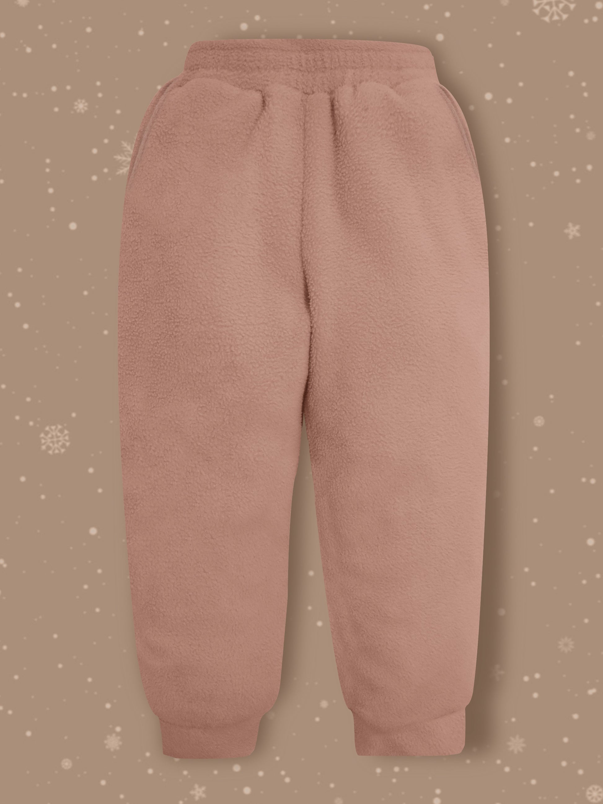 Cherry Crumble Brown Solid Applique Trendy Nightsuit