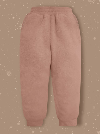 Cherry Crumble Brown Solid Applique Trendy Nightsuit