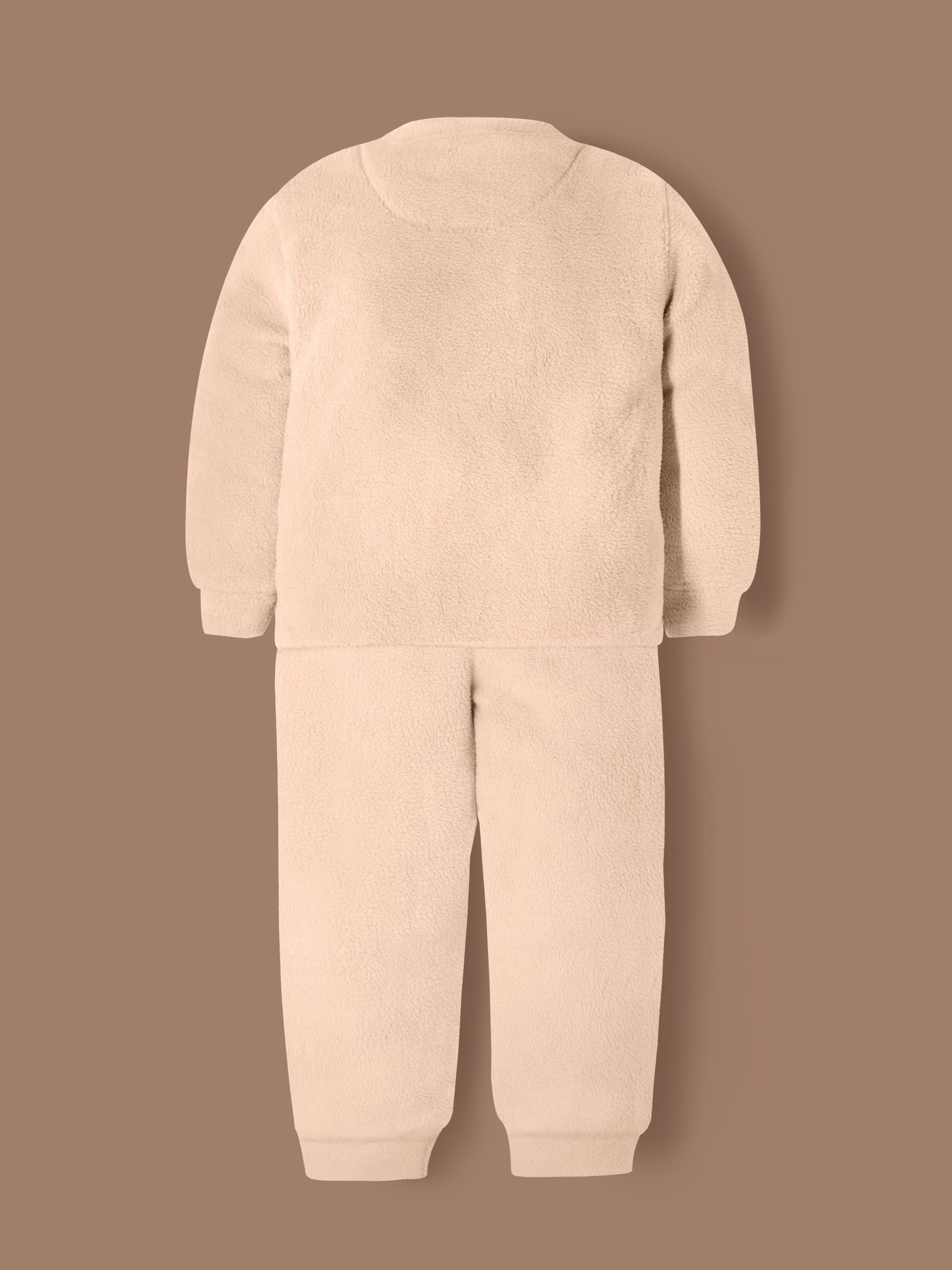 Cherry Crumble Beige Warm & Snug Nightsuit