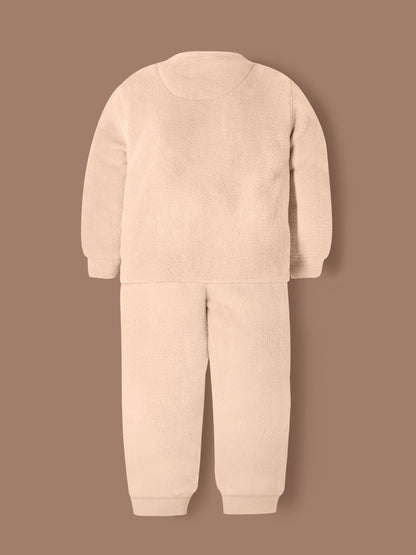 Cherry Crumble Beige Warm & Snug Nightsuit