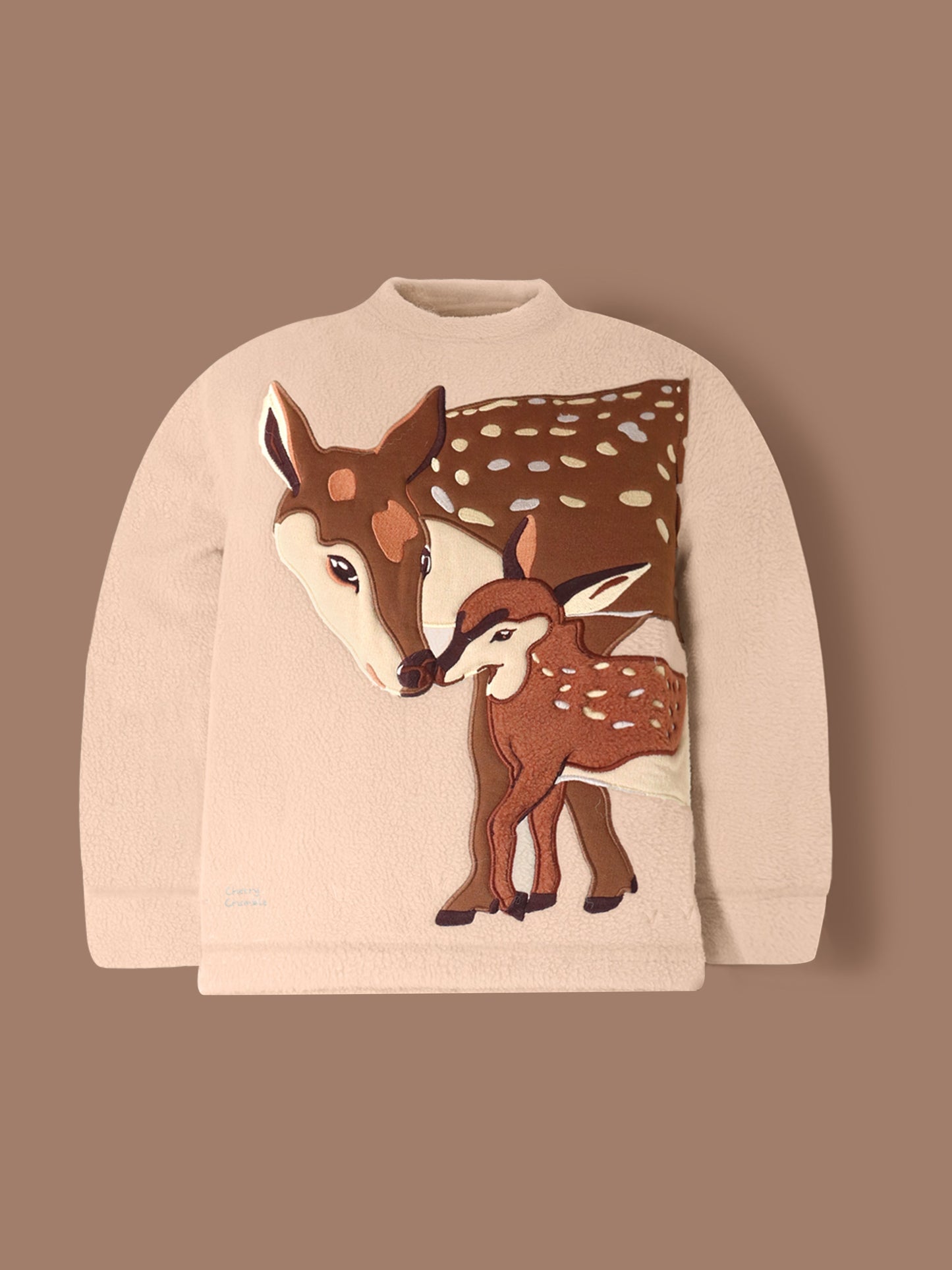 Cherry Crumble Beige Warm & Snug Nightsuit