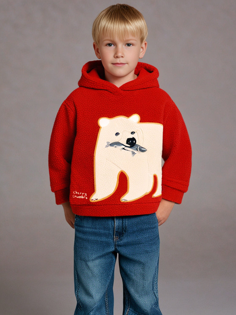 Cherry Crumble Holiday Spark Little Red Posh Sweatshirt