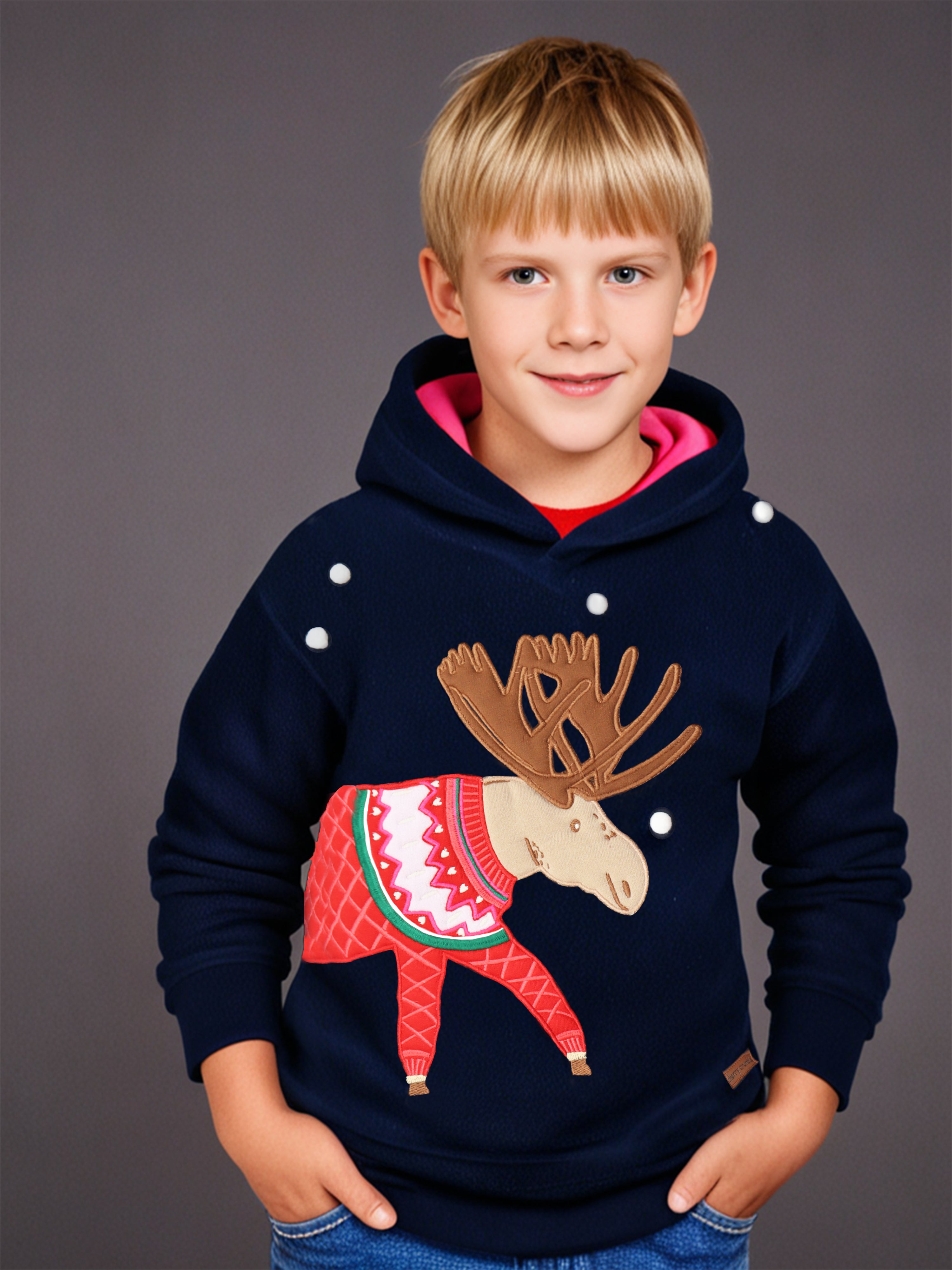 Cherry Crumble Breezy Blue Sweatshirt