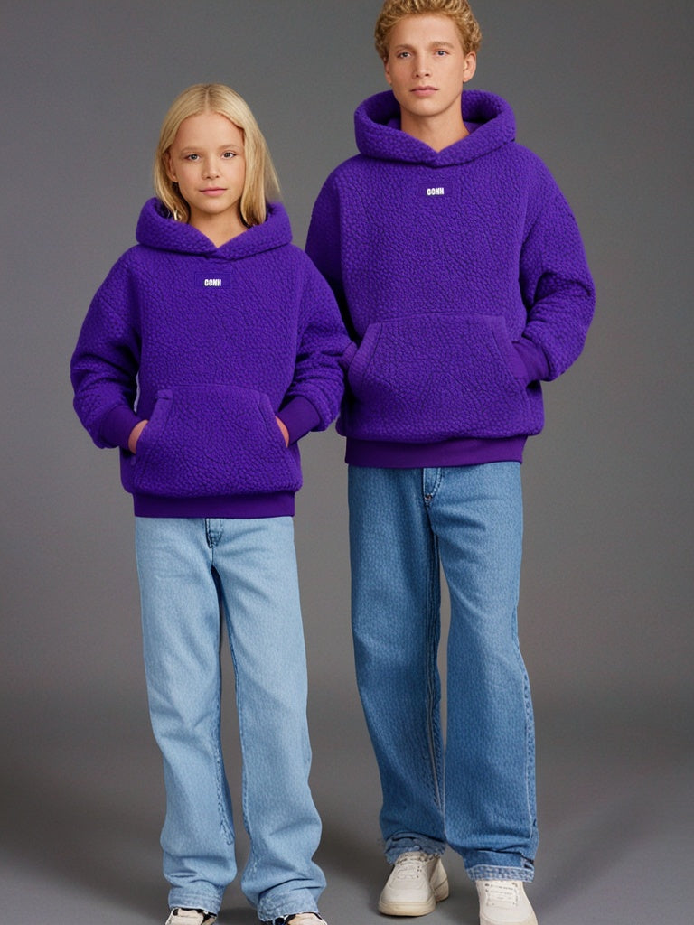 Cherry Crumble Solid Cozy Stylish Sweatshirt