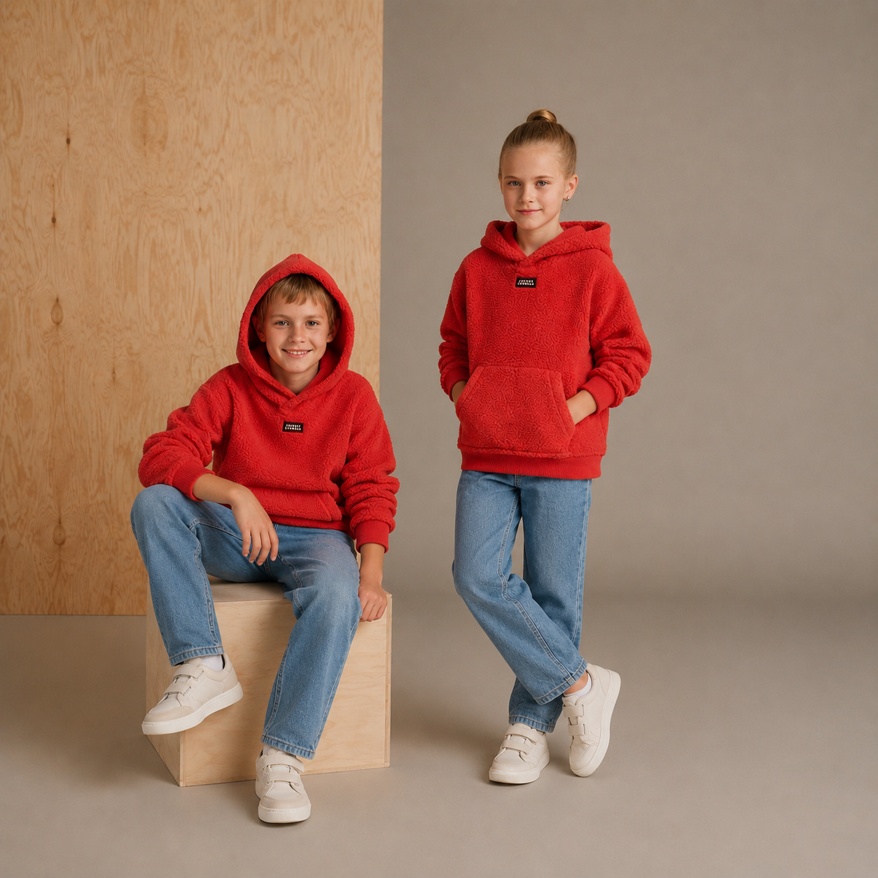Holiday Spark Sweetie Rotes opulentes Sweatshirt