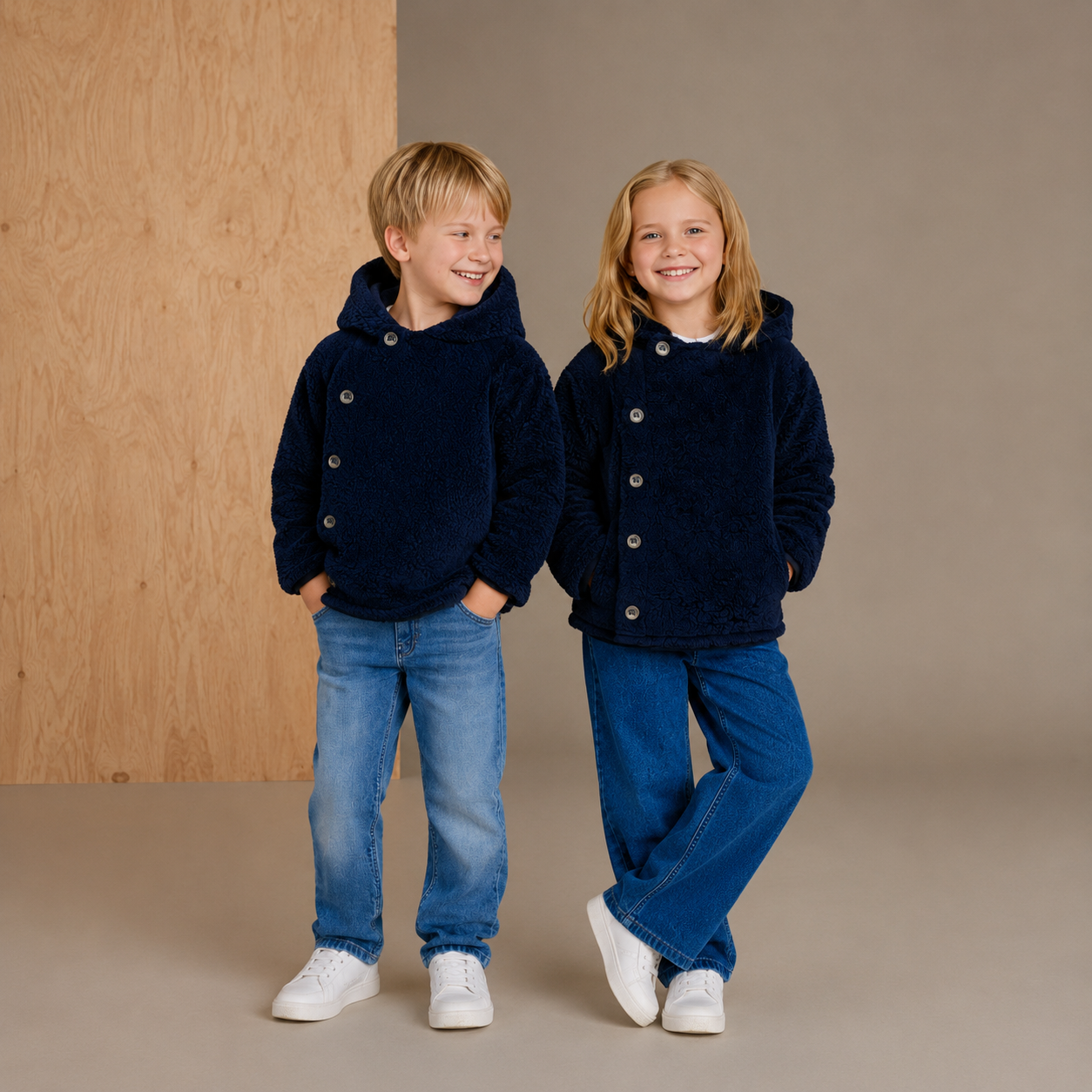 Festive Spark Navy Sweatshirt