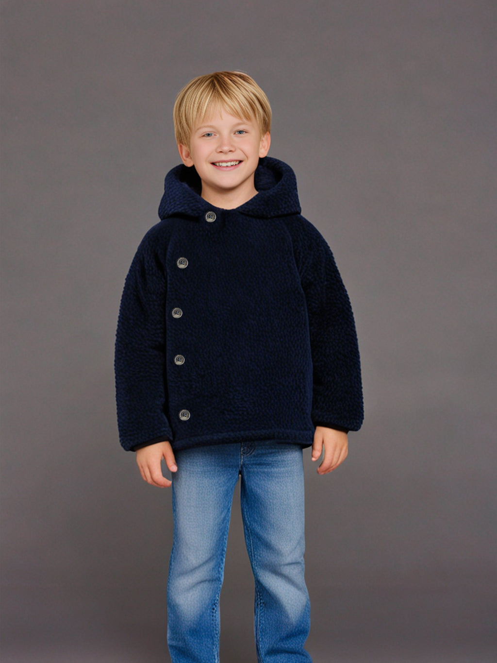 Cherry Crumble Festive Spark Navy Sweatshirt