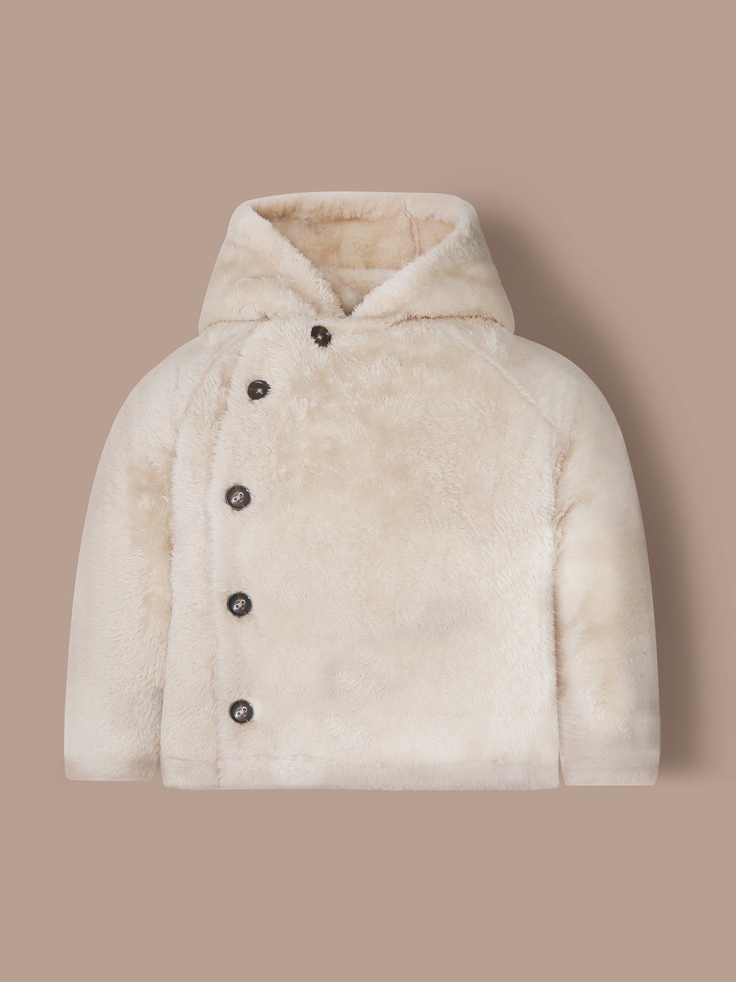 Cherry Crumble Snowy Charm Beige Sweatshirt