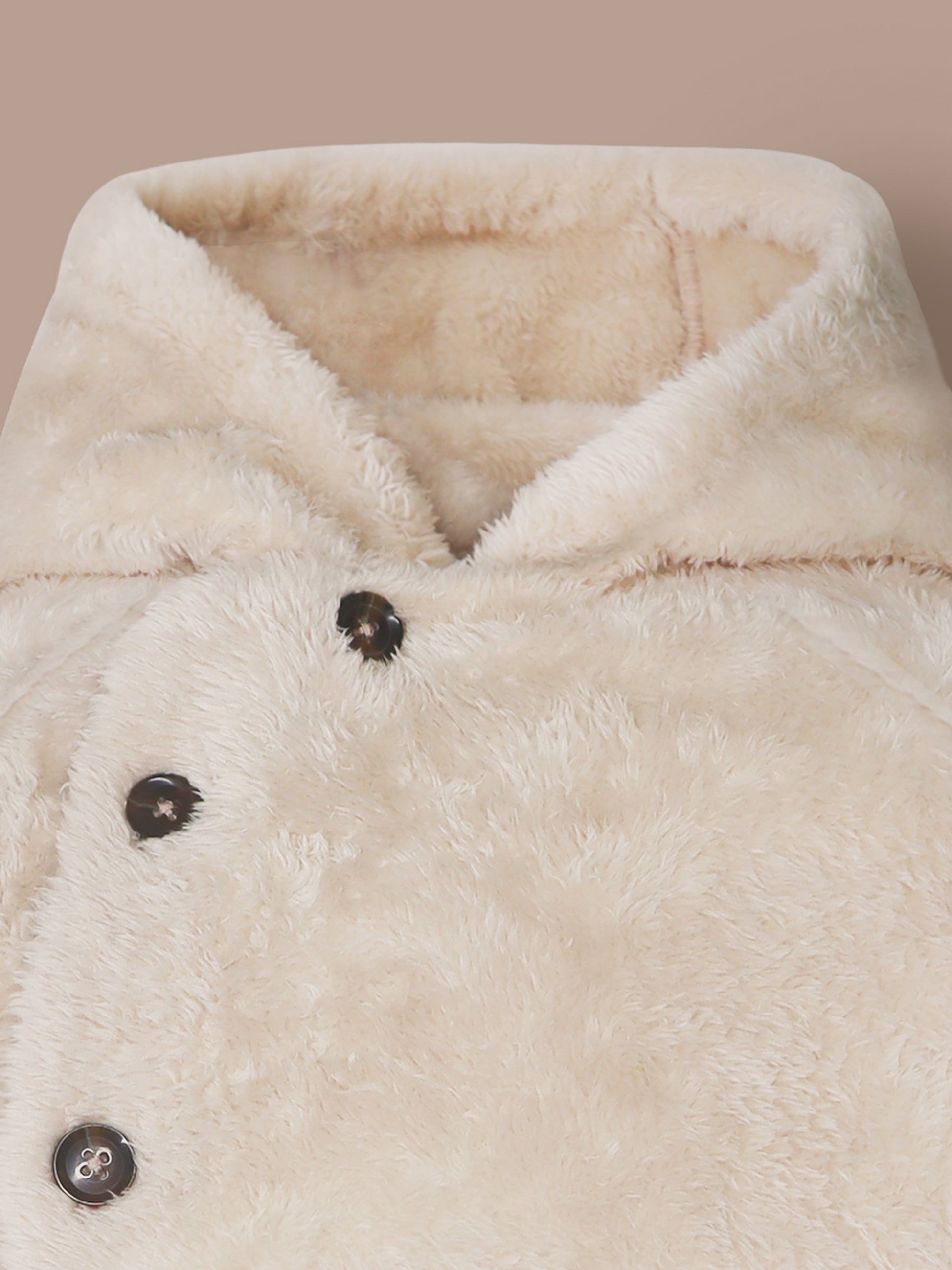 Cherry Crumble Snowy Charm Beige Sweatshirt