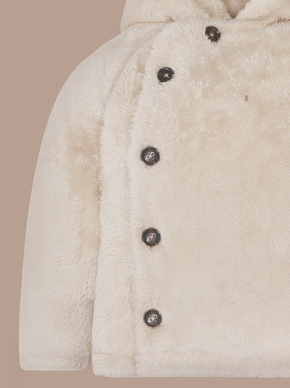 Cherry Crumble Snowy Charm Beige Sweatshirt