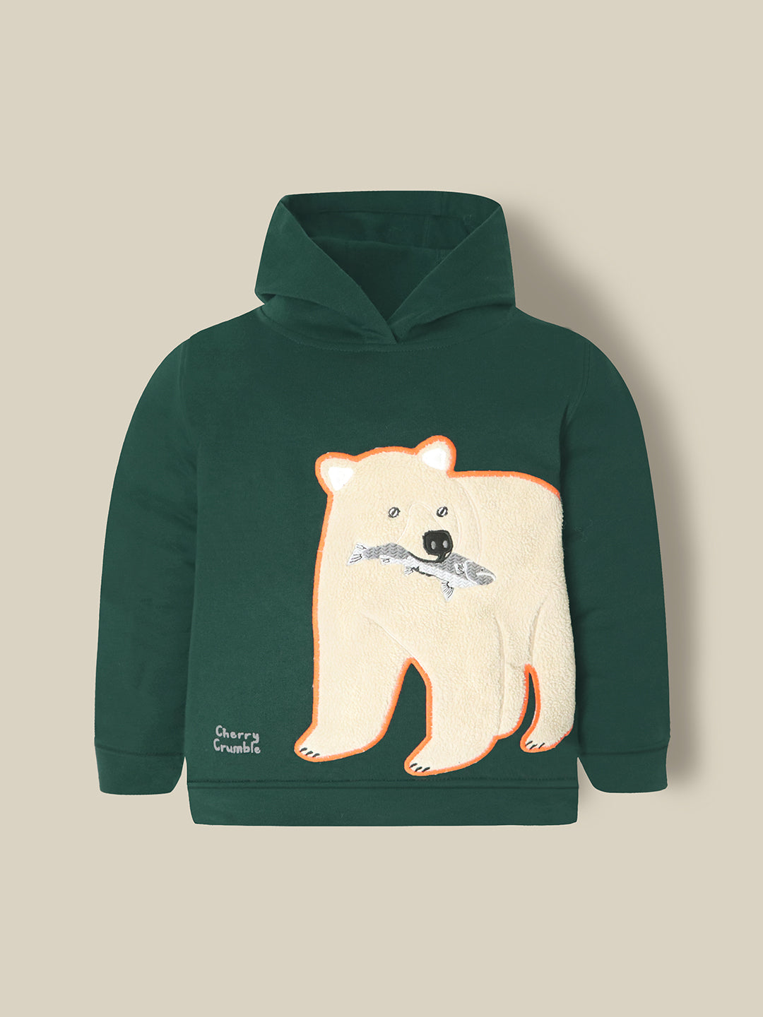 Cherry Crumble Holiday Glow Joyful Dark Green Premium Hoodie