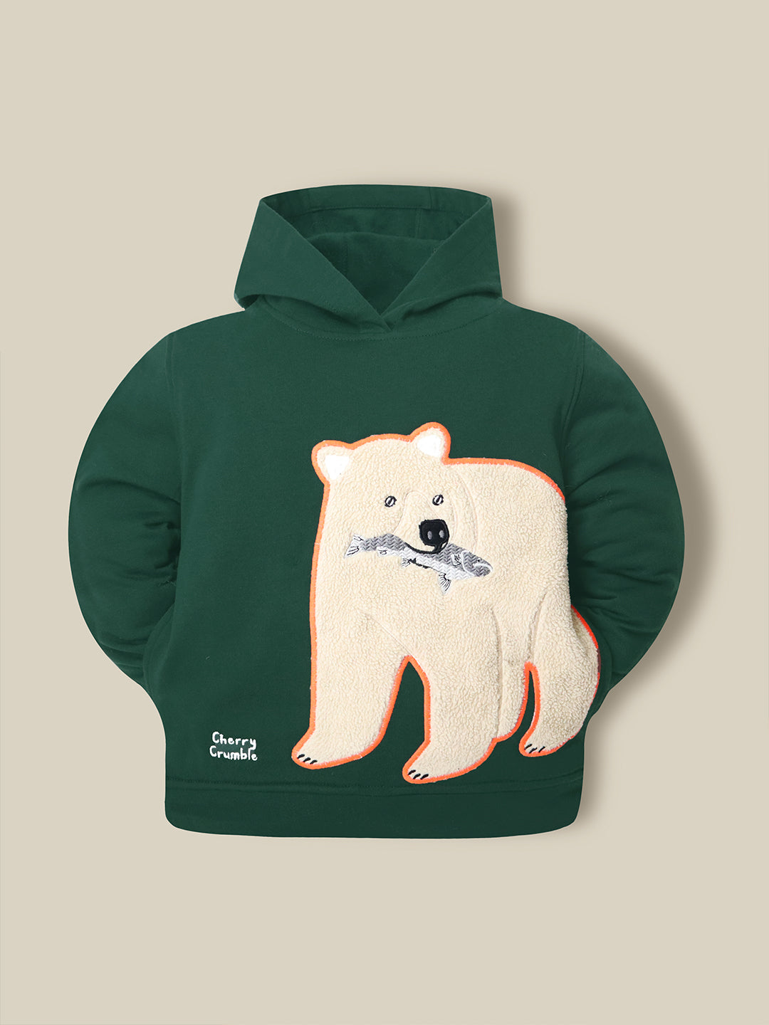 Cherry Crumble Holiday Glow Joyful Dark Green Premium Hoodie