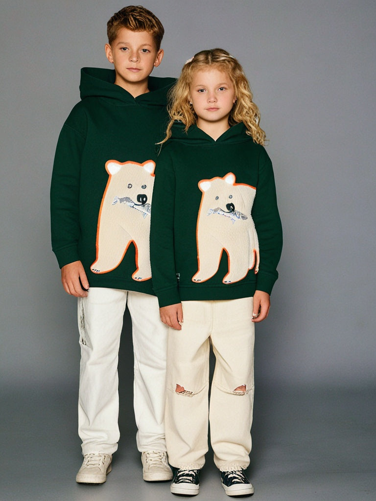 Cherry Crumble Holiday Glow Joyful Dark Green Premium Hoodie