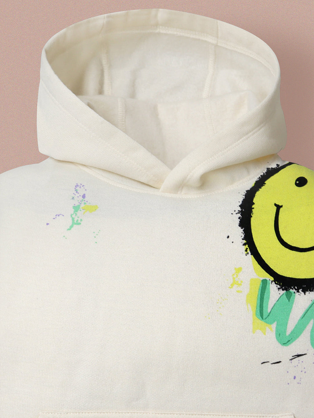 Cherry Crumble Cream Snug Flock Hoodie