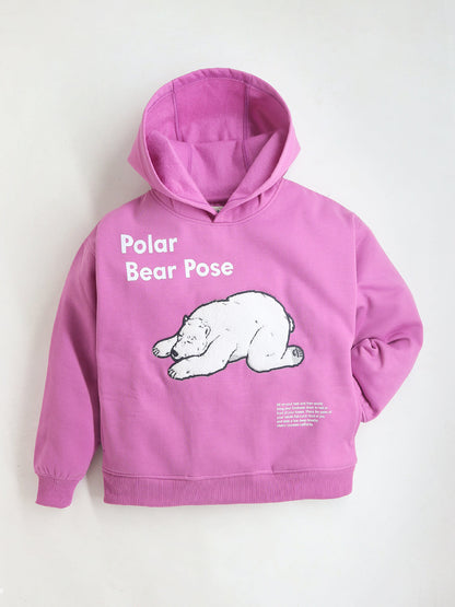 Cherry Crumble Printed Applique Playful Smart Sweatshirt