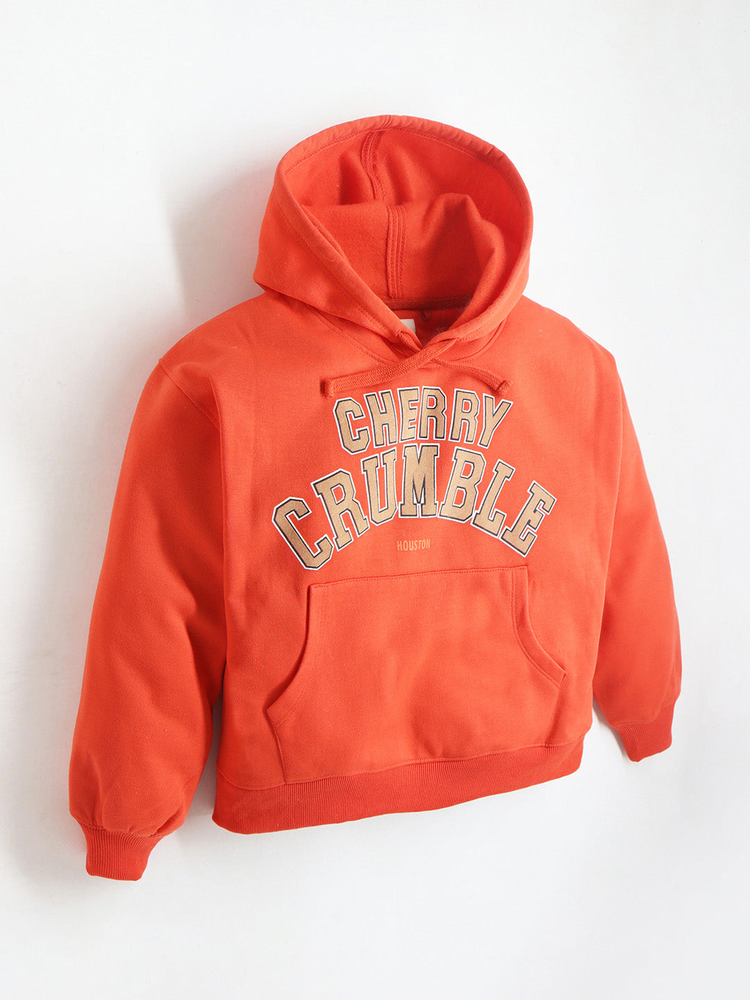Cherry Crumble Orange Solid Playful Smart Sweatshirt