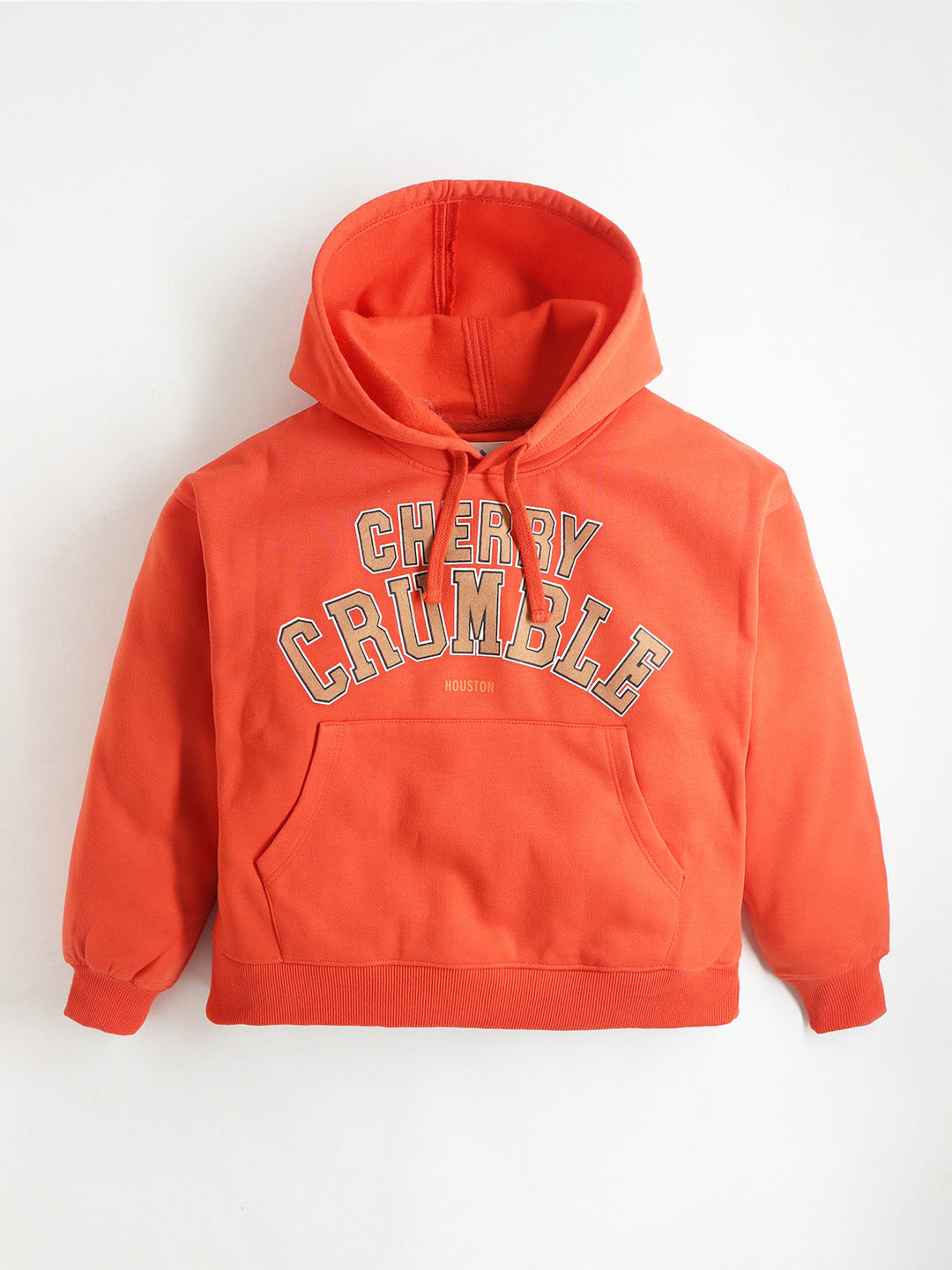 Cherry Crumble Orange Solid Playful Smart Sweatshirt