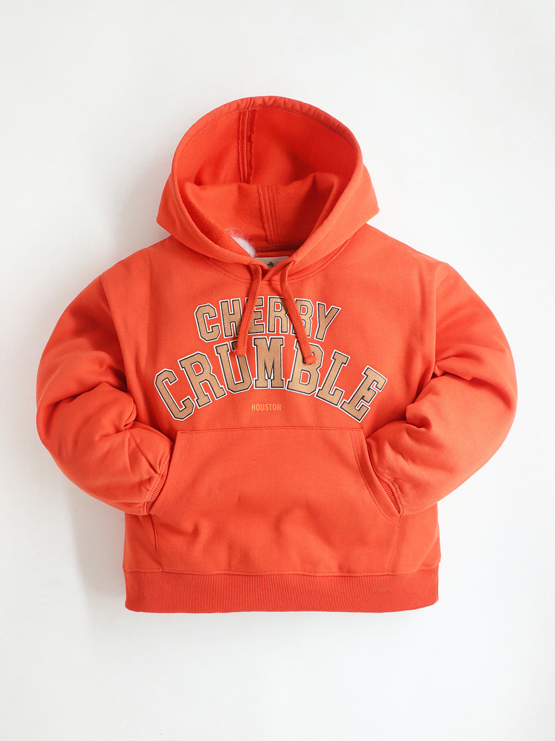 Cherry Crumble Orange Solid Playful Smart Sweatshirt