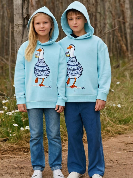 Cherry Crumble Sky Chill Hoodie