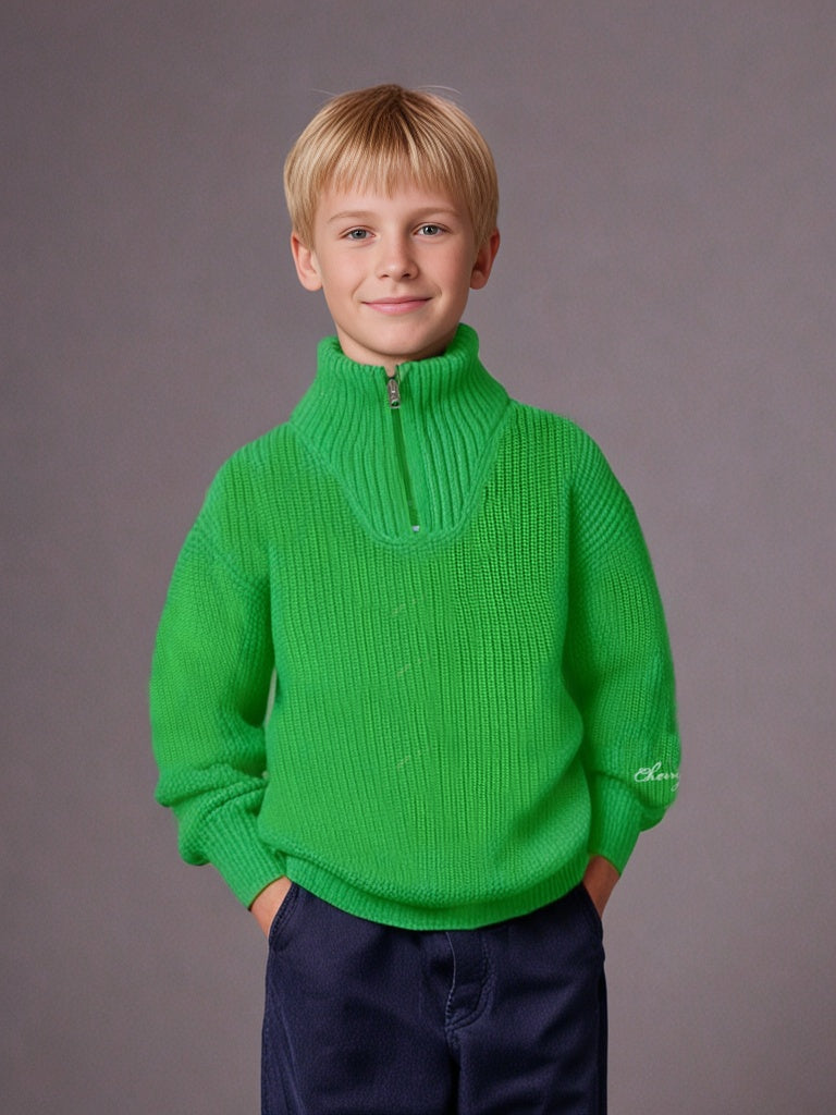 Cherry Crumble Little Leaf Sweater