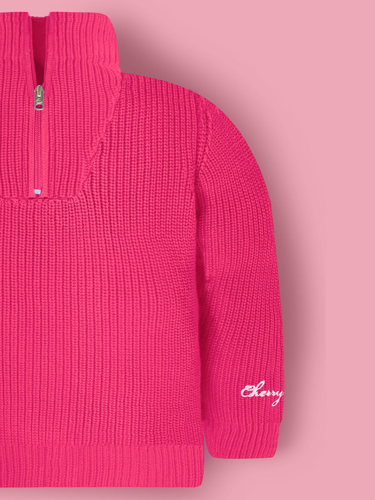 Cherry Crumble Winter Glow Lively Pink Chic Sweater