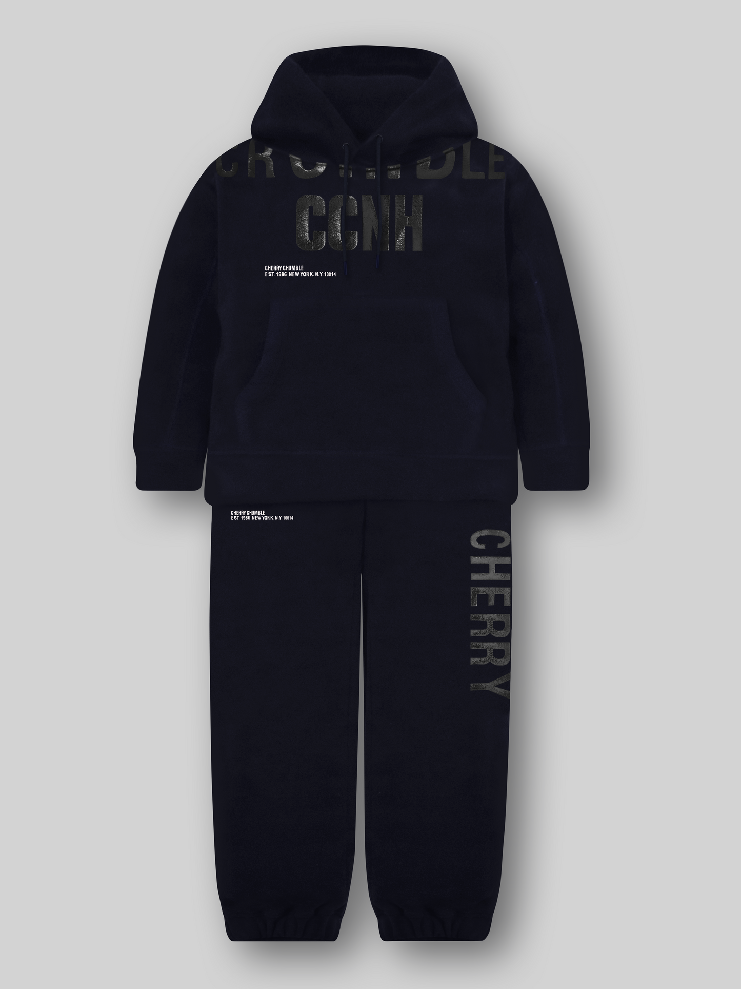 Blue Comet Hoodie Set