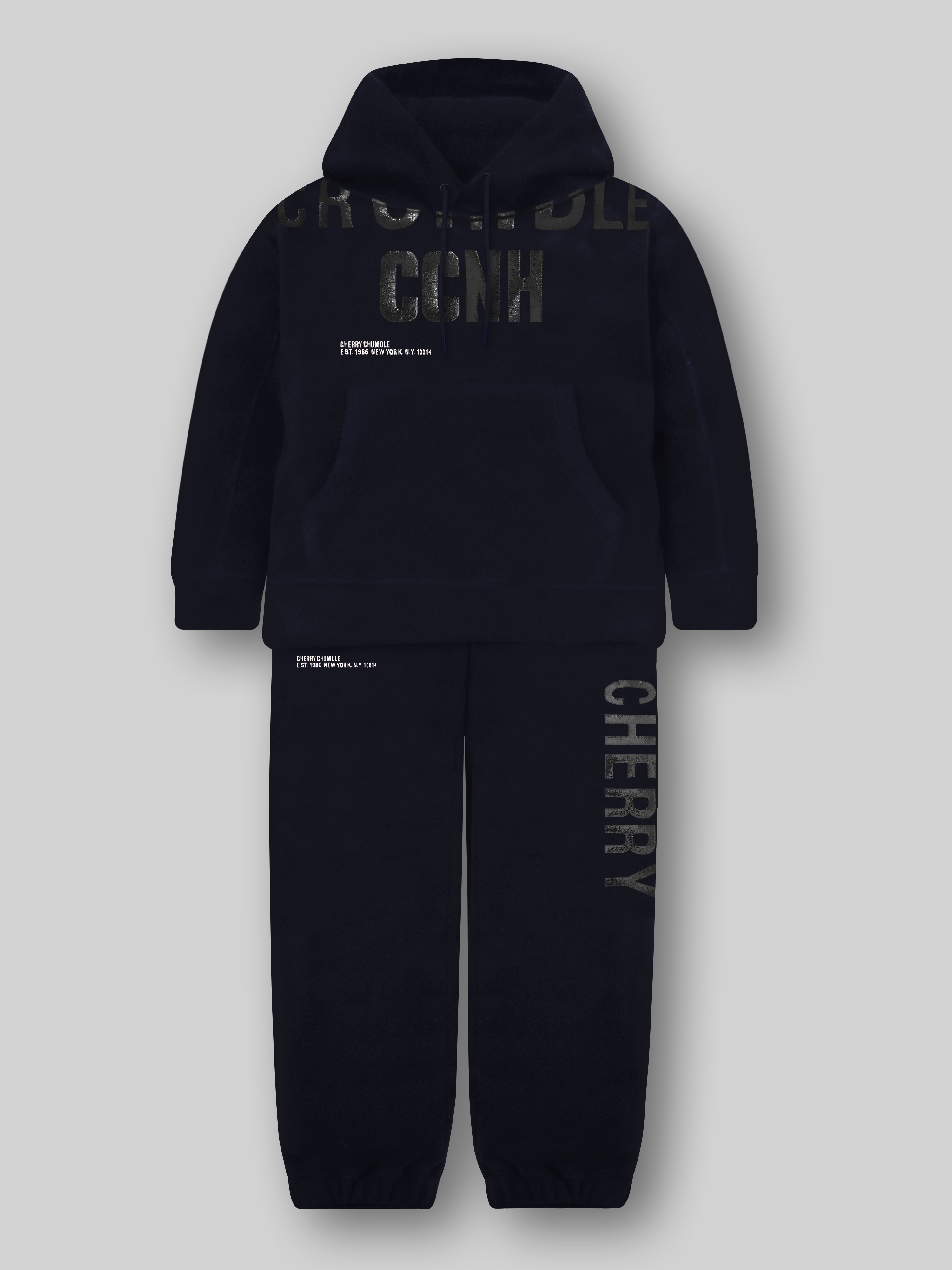 Blue Comet Hoodie Set