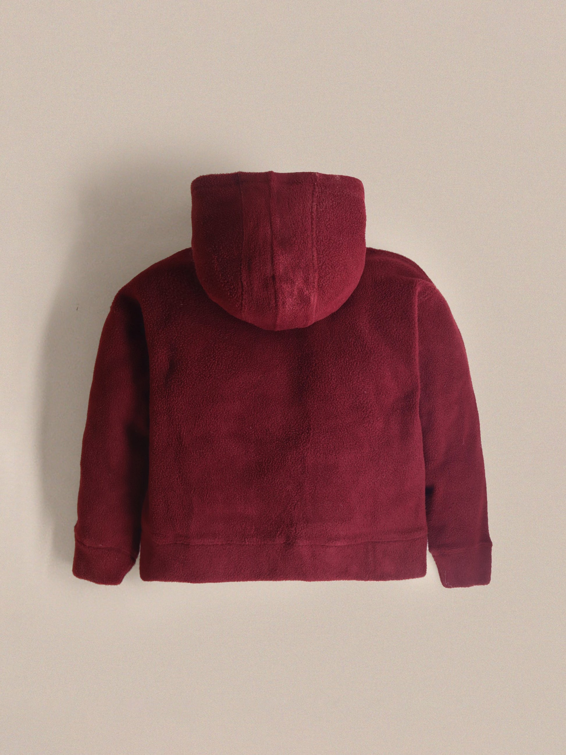 Cherry Crumble Solid Applique Embroidered Charming Classic Winter Sweatshirt Set