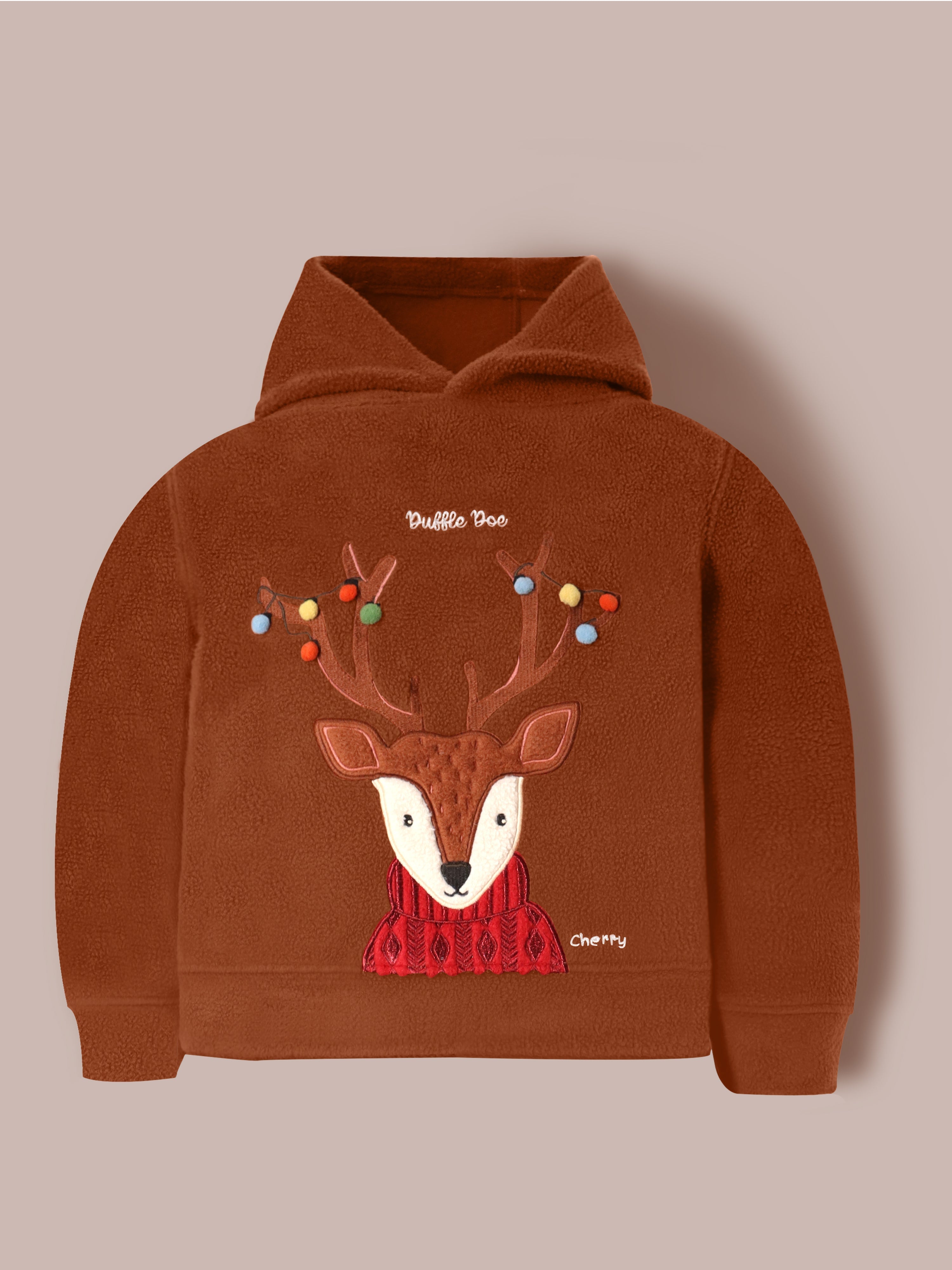 Cherry Crumble Brown Frosty Sweetie Pristine Sweatshirt Set