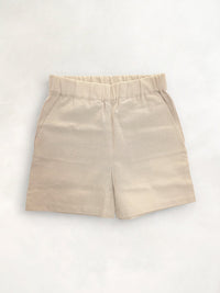 Boys & Girls’ Beige Breezy Wear Top & Short Set