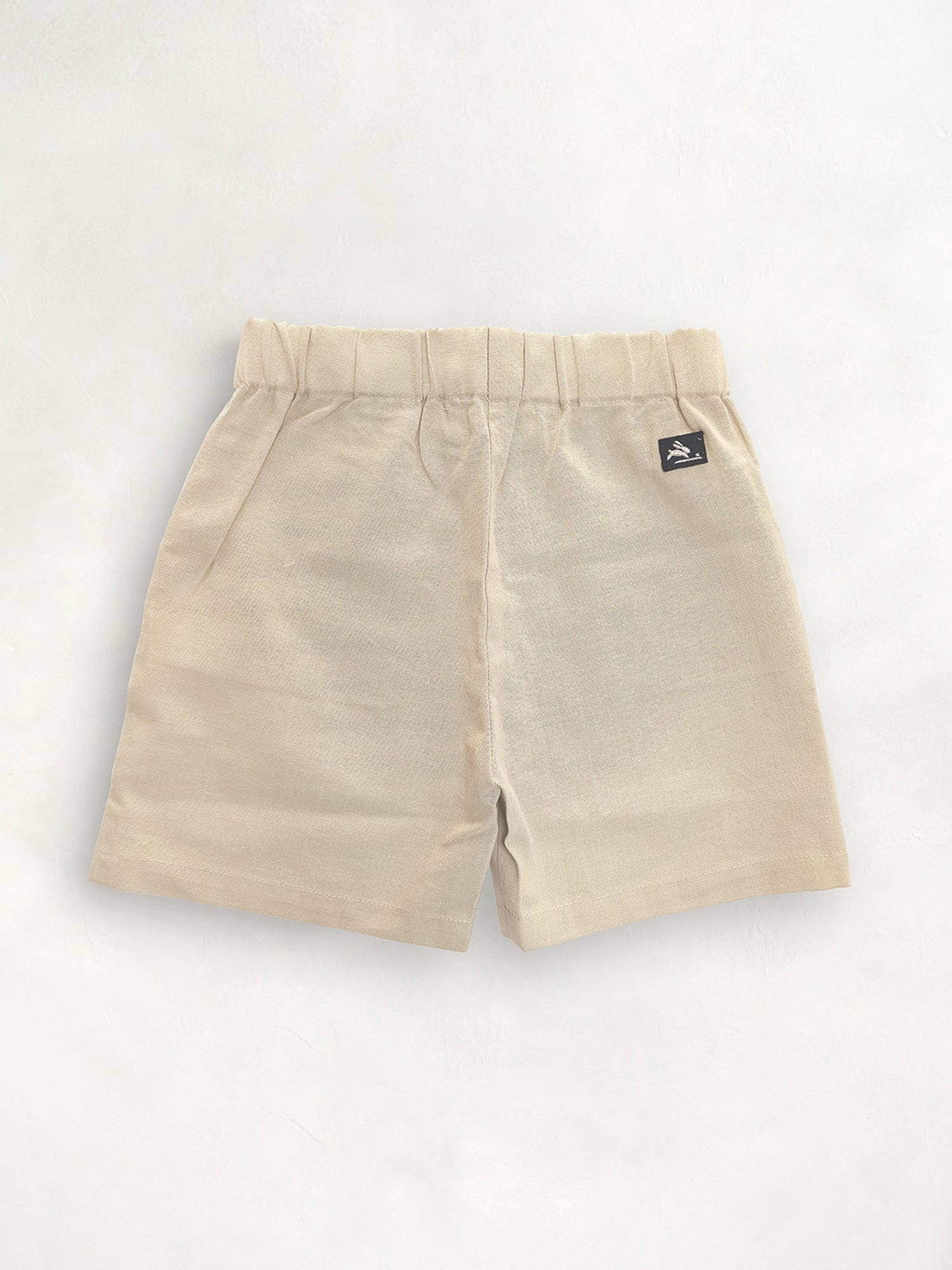 Cherry Crumble Beige Solid Playful Smart Top