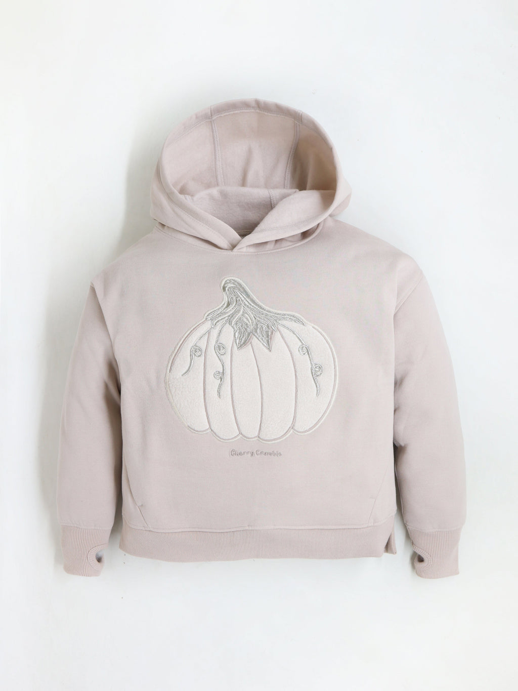 Cherry Crumble Grey Cozy Hooded Set