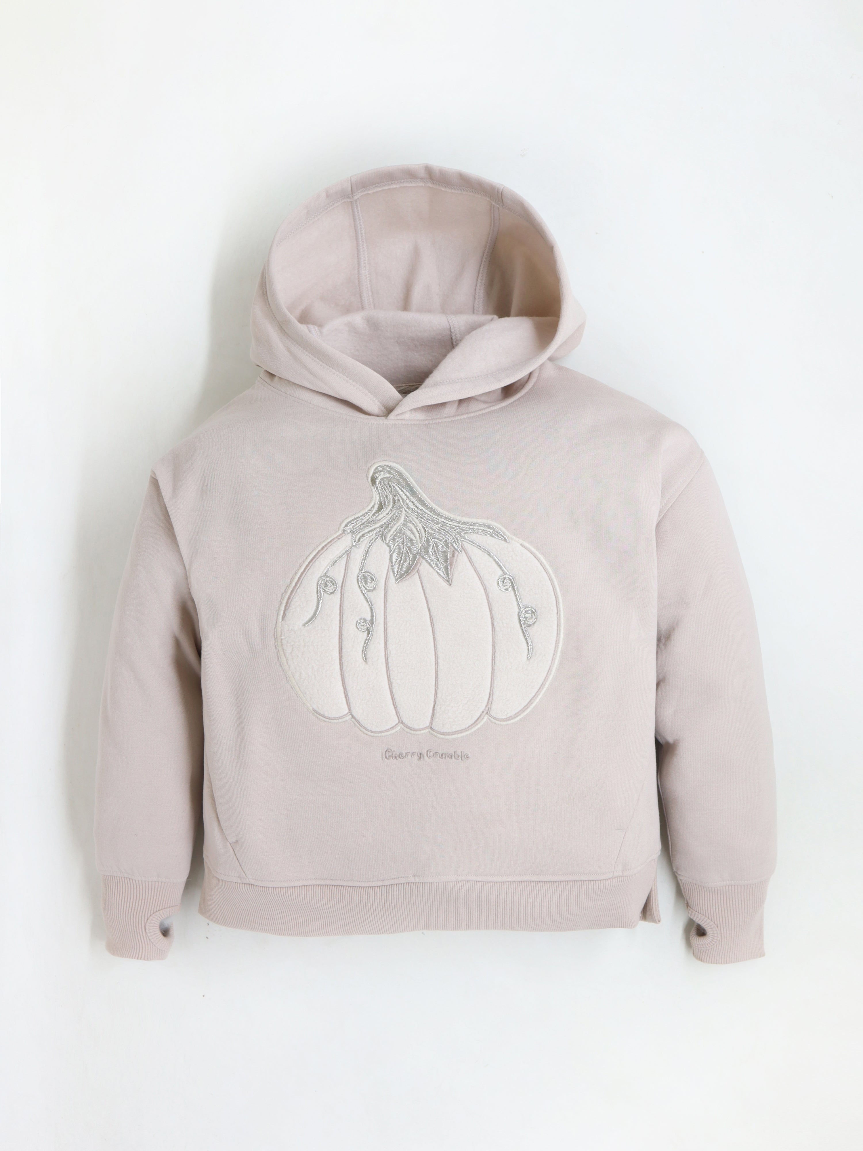 Cherry Crumble Grey Cozy Hooded Set