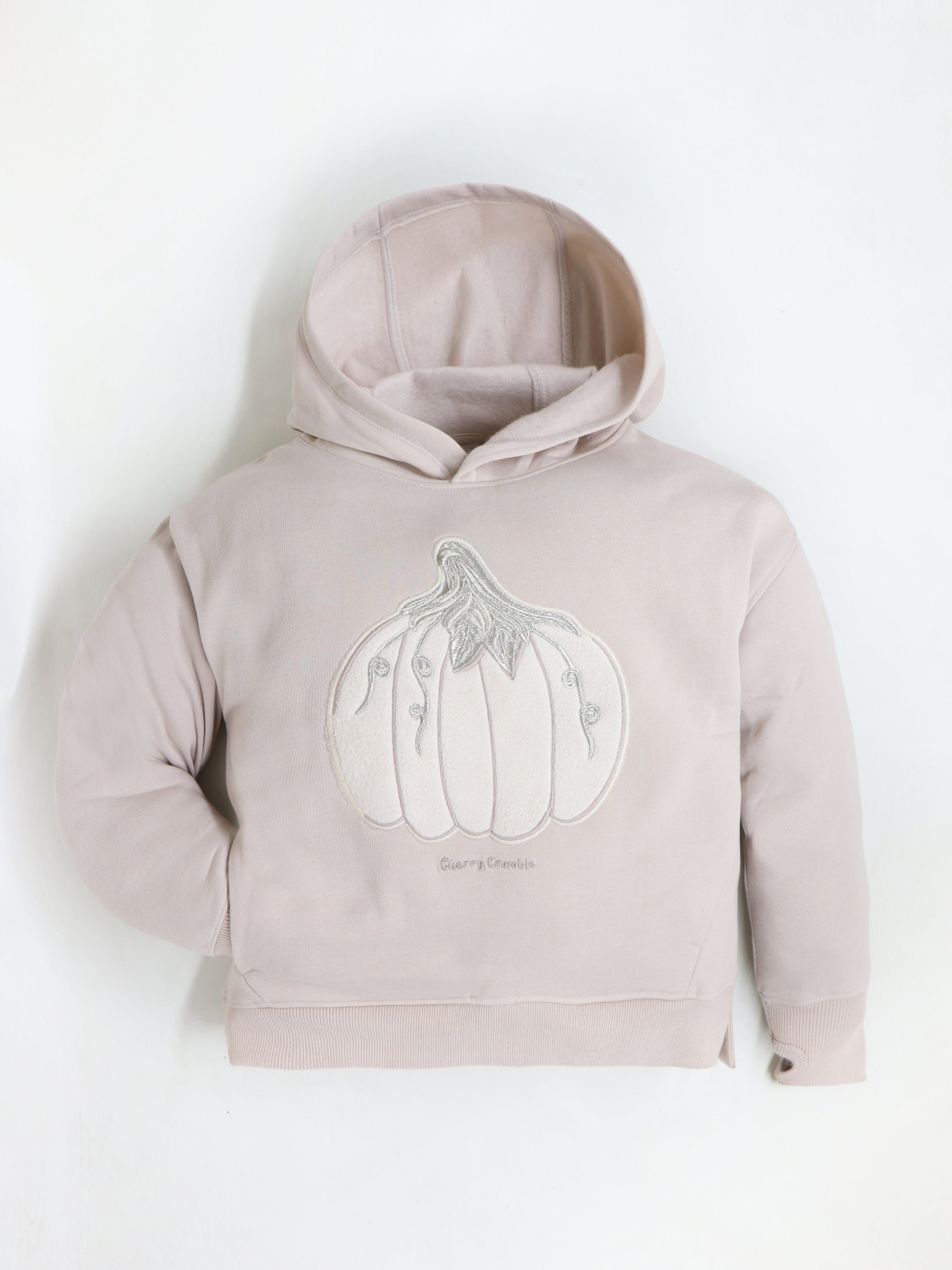 Cherry Crumble Grey Cozy Hooded Set