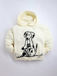 Boys & Girls’ Cream Snuggle Wear Sweatshirt Set