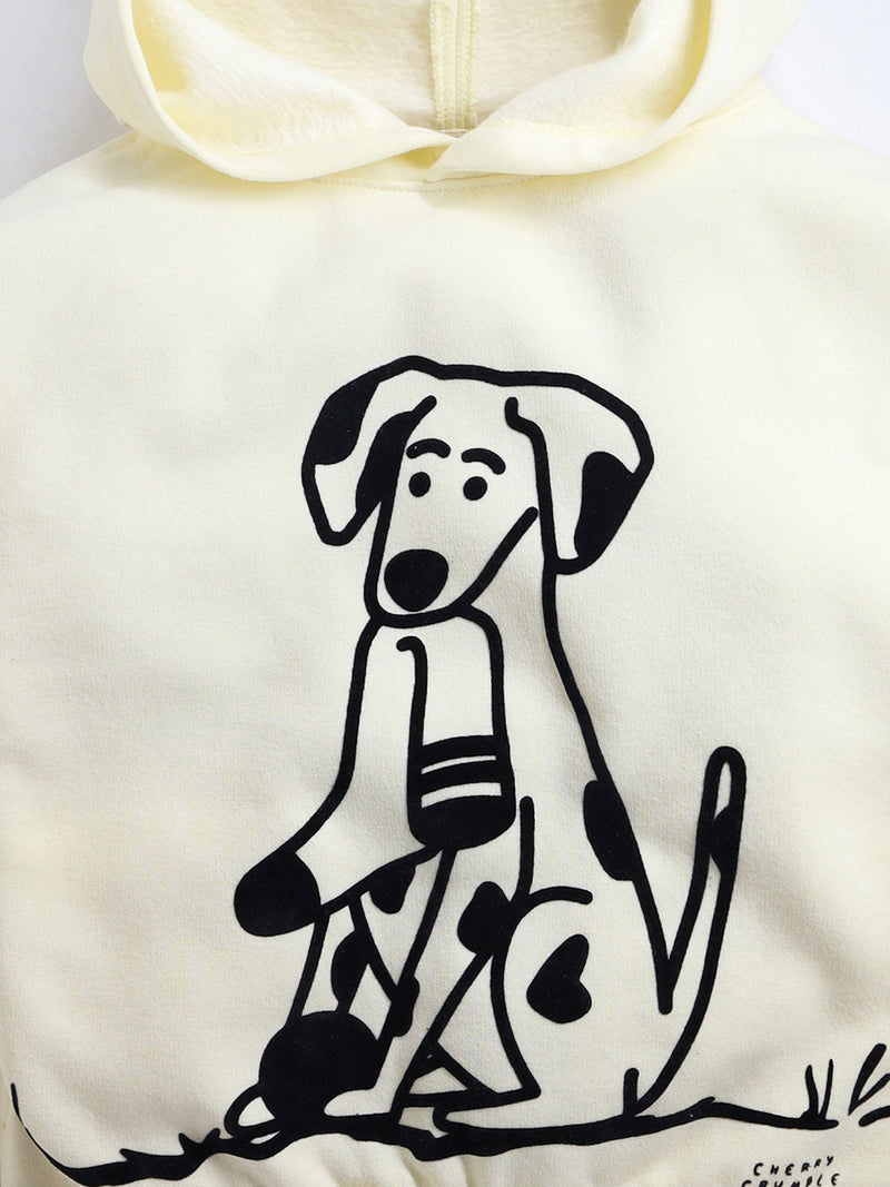 Boys & Girls’ Cream Snuggle Wear Sweatshirt Set