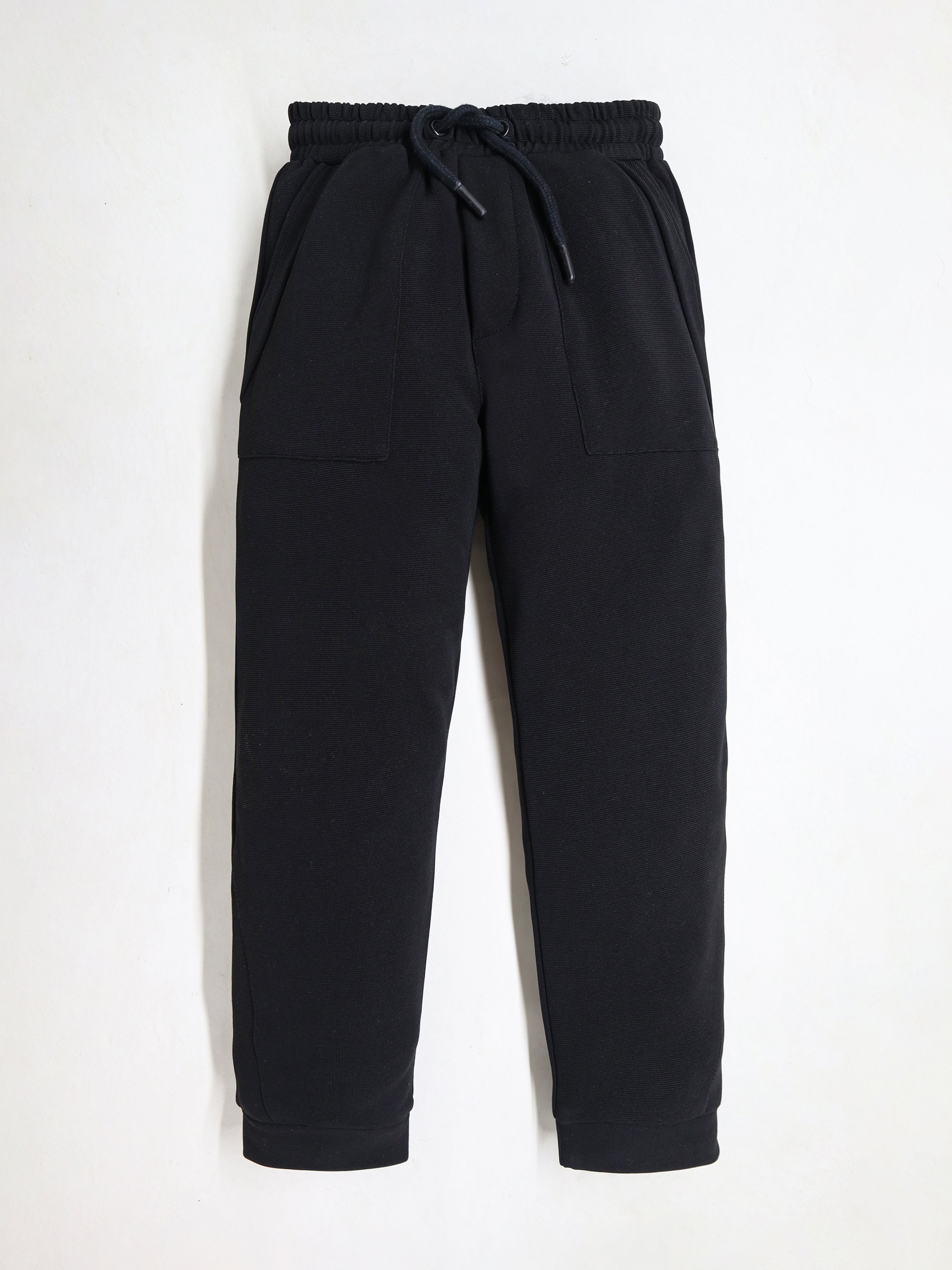 Cherry Crumble Black Stripes Playful-Sleek Summer Track Pants