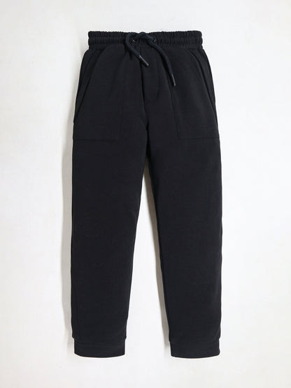 Cherry Crumble Black Stripes Playful-Sleek Summer Track Pants