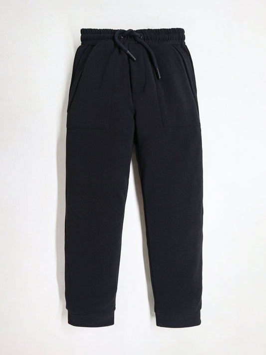 Cherry Crumble Black Stripes Playful-Sleek Summer Track Pants