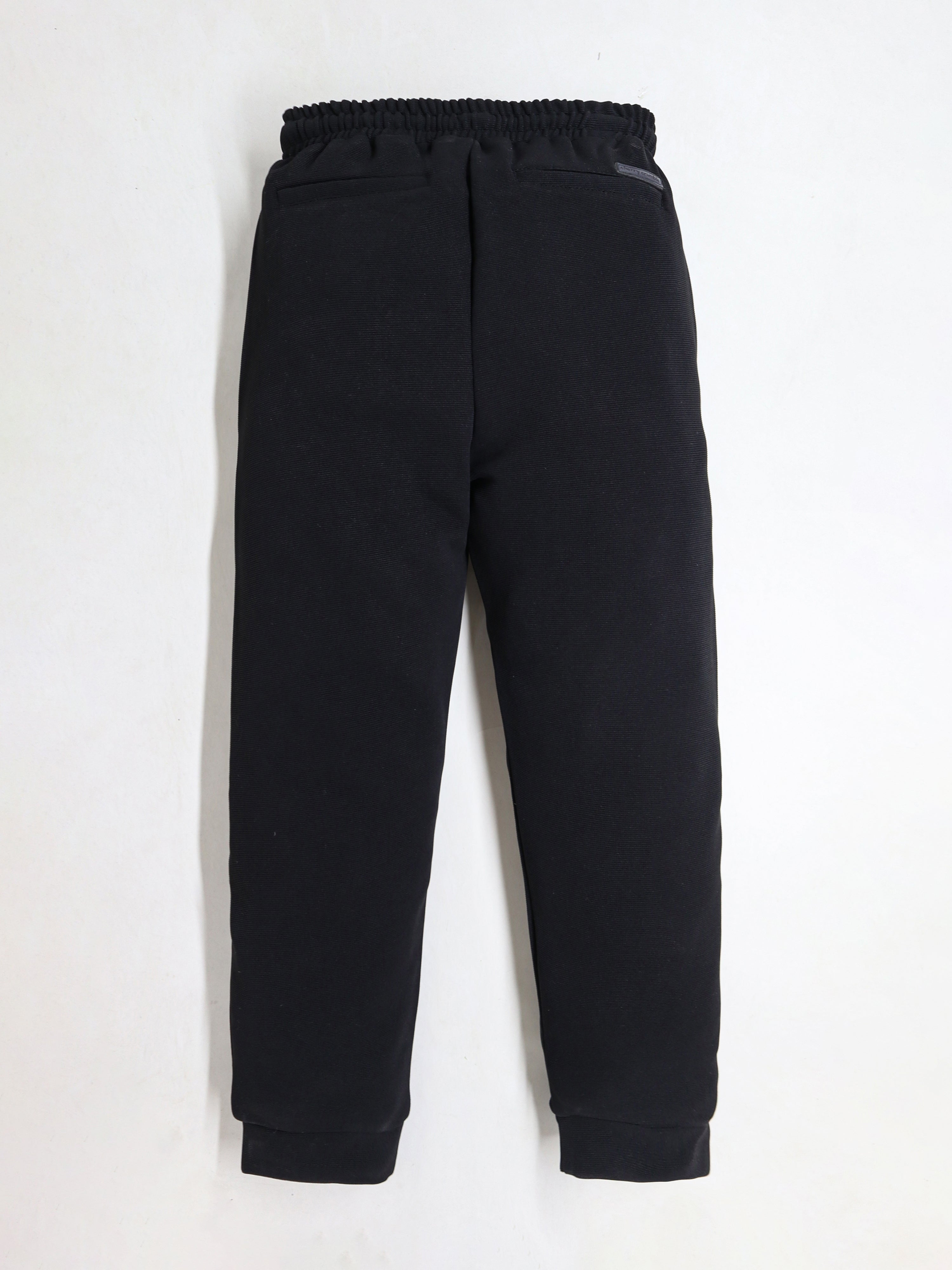 Cherry Crumble Black Stripes Playful-Sleek Summer Track Pants