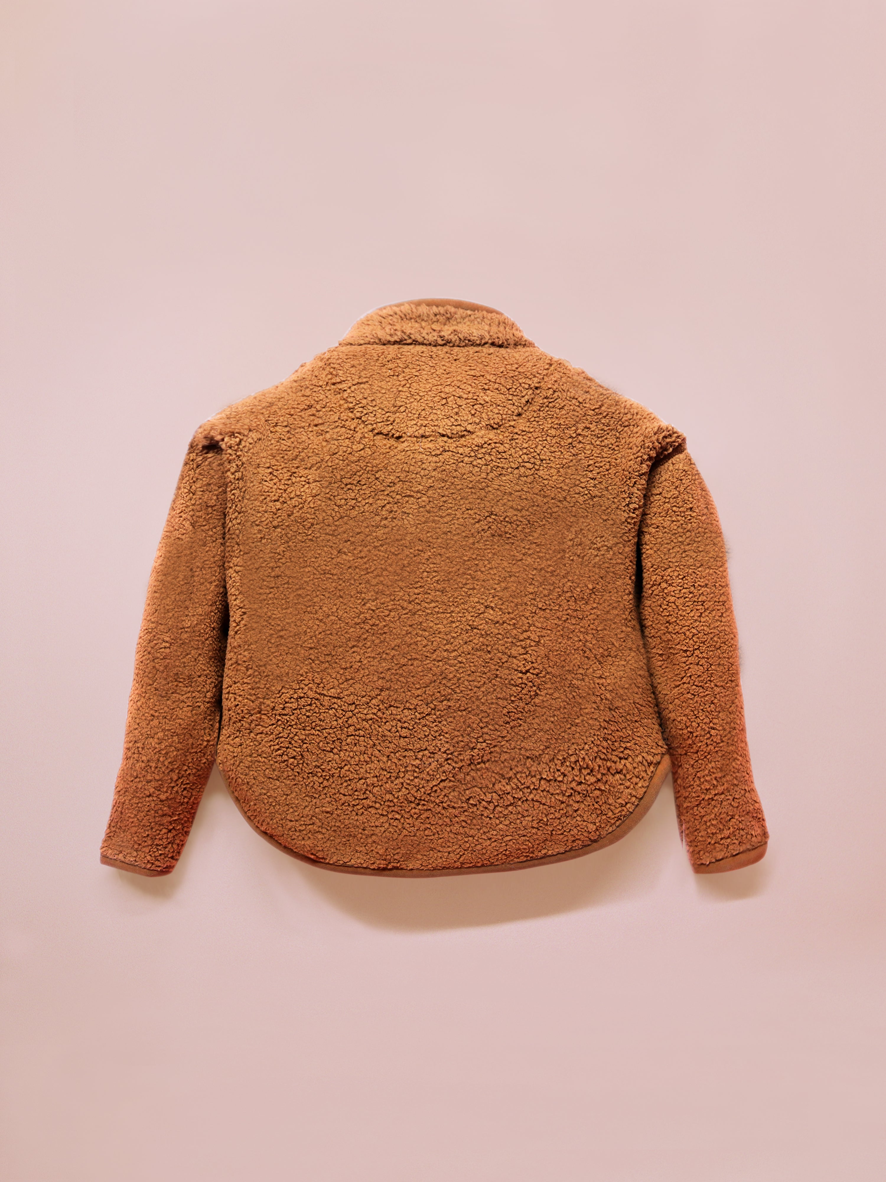 Cherry Crumble Brown Solid Playful Graceful Winter Sweatshirt