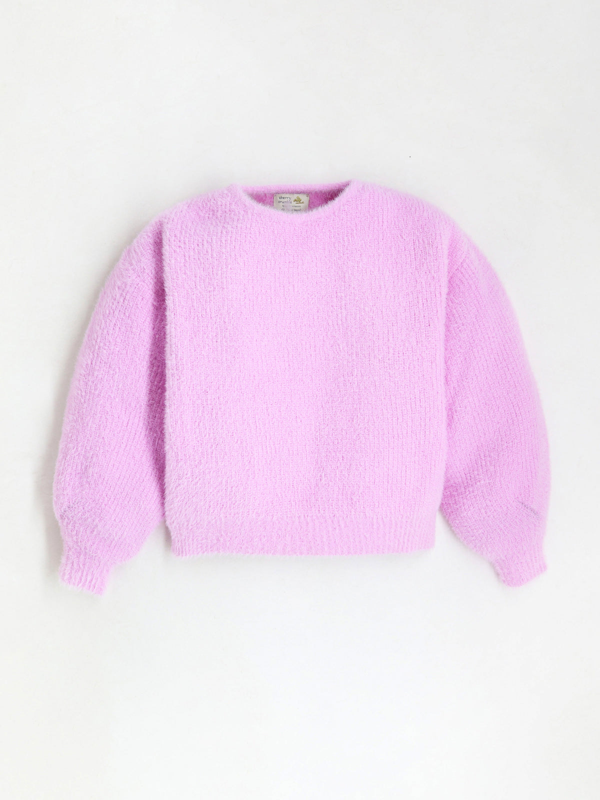 Cherry Crumble Pink Intarsia Lovely Sweater