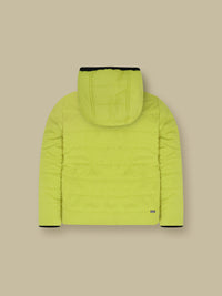 Crafted from 100% high-quality polyester, it ensures durability and warmth without compromising on comfort. The full sleeves and quilted pattern provide excellent insulation.