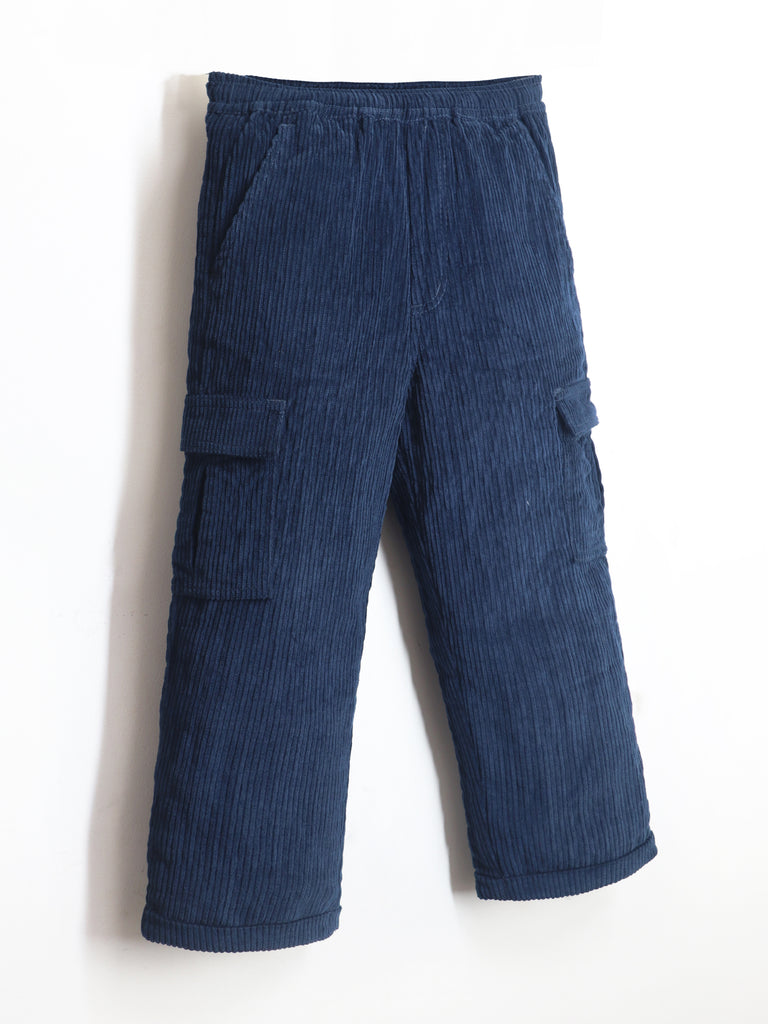 Buttoned-Cuff Straight Leg Trousers - Our Second Nature