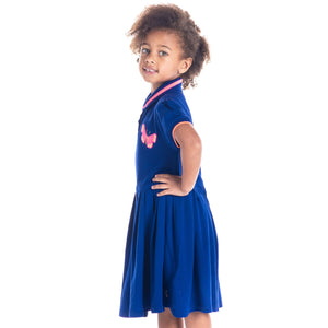 Butterfly Polo Dress for Girls