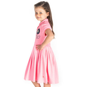 Beads Polo Dress for Girls